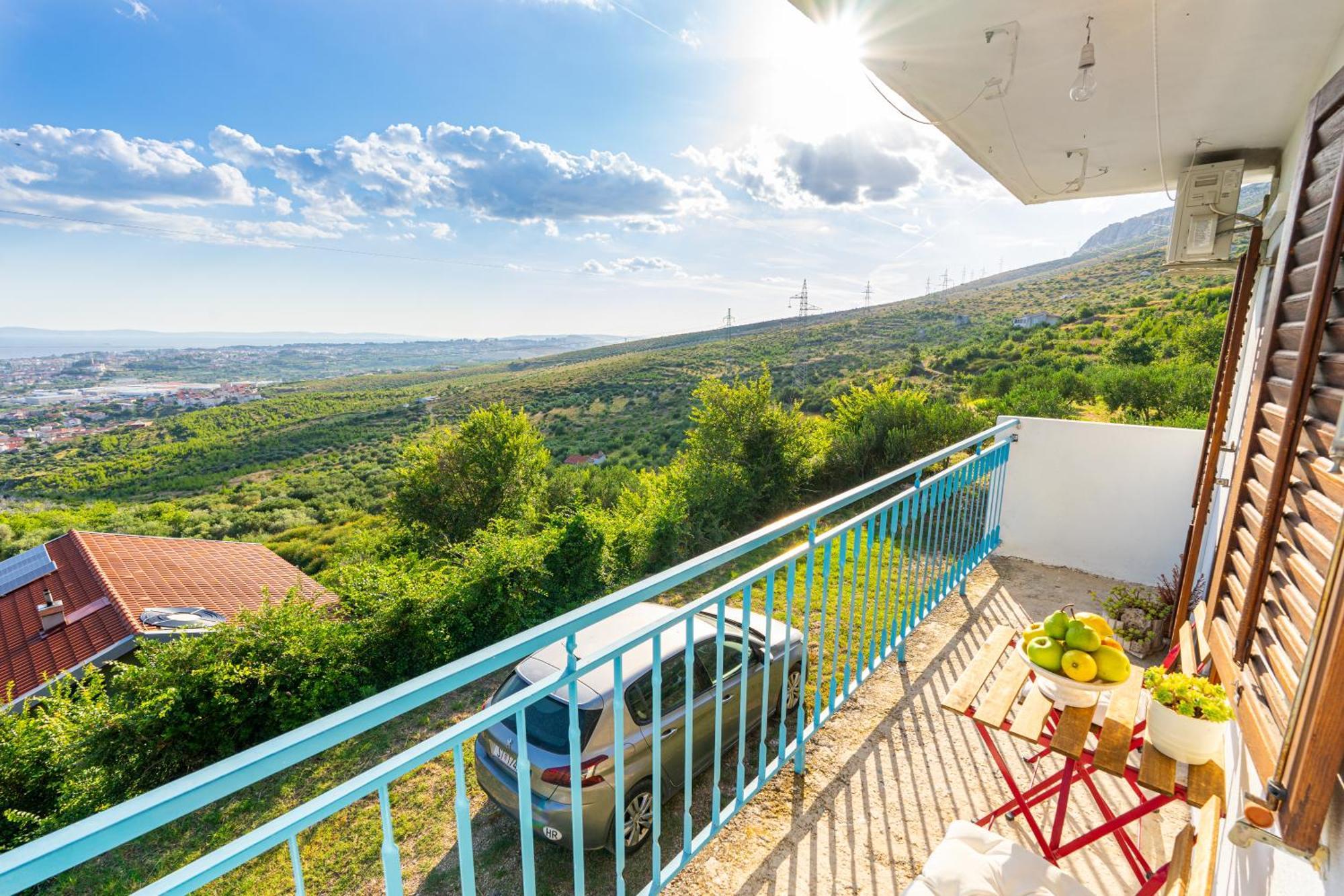 Willa Olive Garden House In Zrnovnica With A View & Bbq Zewnętrze zdjęcie